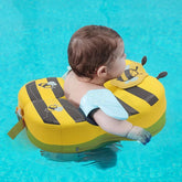 Bee Themed Pool Floater for Toddlers- Safe, Fun Water Play Teeny Pandas